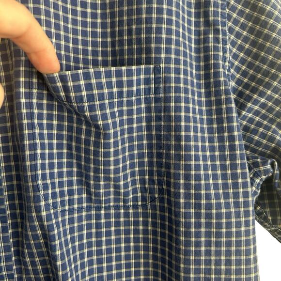 Brooks Brothers Mens Shirt XL Slim Fit Checked Button Up Preppy Office Travel - Picture 5 of 12